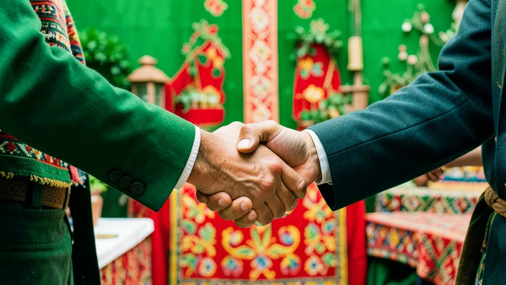 Editorial desk with newspaper and coffee representing business journalism